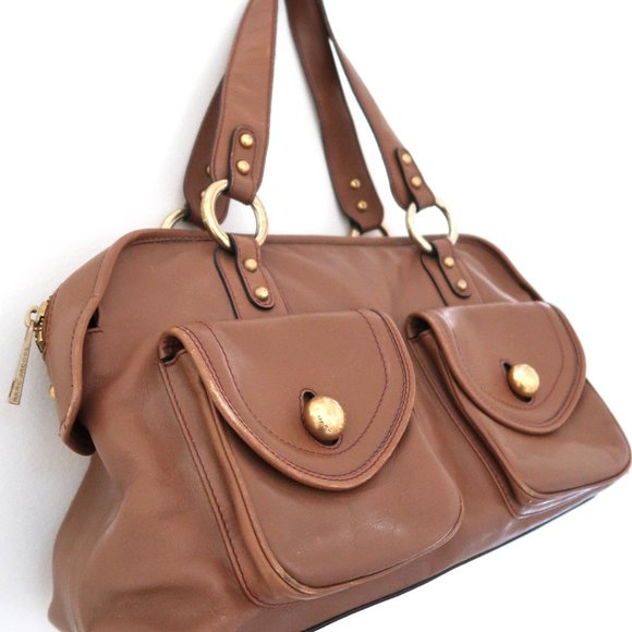 MARC JACOBS zip satchel duffle bag - Picture 2 of 14